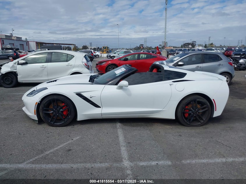 2016 CHEVROLET CORVETTE VIN: 1G1YM2D76G5116786