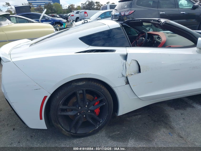 2016 CHEVROLET CORVETTE VIN: 1G1YM2D76G5116786