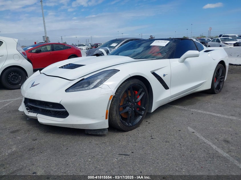 2016 CHEVROLET CORVETTE VIN: 1G1YM2D76G5116786