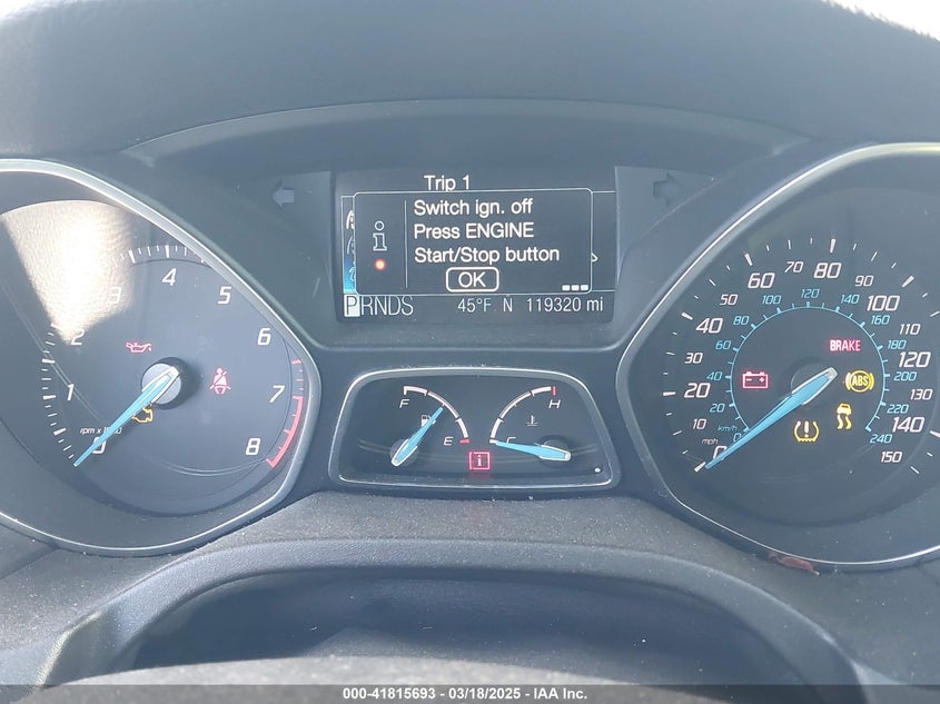 2012 FORD FOCUS VIN: 1FAHP3N21CL354550
