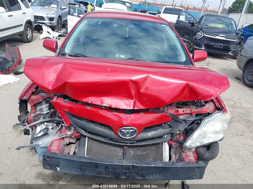 2011 TOYOTA COROLLA VIN: 2T1BU4EE6BC571672