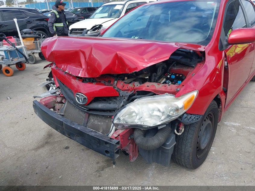 2011 TOYOTA COROLLA VIN: 2T1BU4EE6BC571672