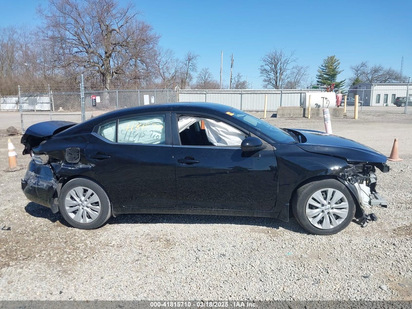 2022 NISSAN SENTRA VIN: 3N1AB8BV0NY225010
