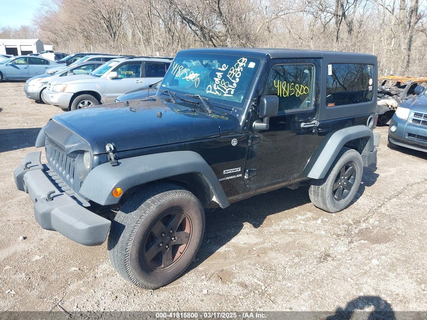 2013 JEEP WRANGLER / VIN: 1C4AJWAG6DL519607