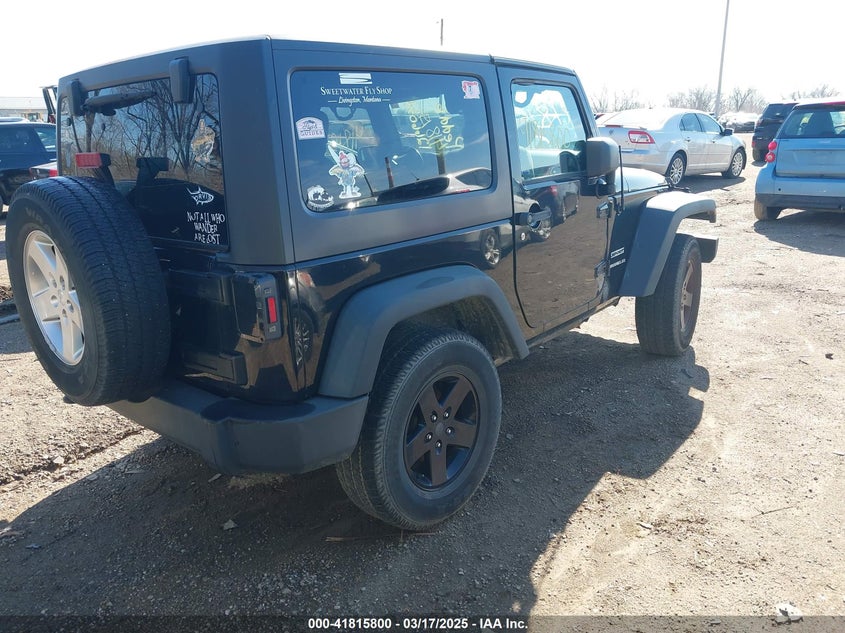 2013 JEEP WRANGLER / VIN: 1C4AJWAG6DL519607