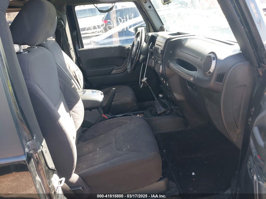 2013 JEEP WRANGLER / VIN: 1C4AJWAG6DL519607