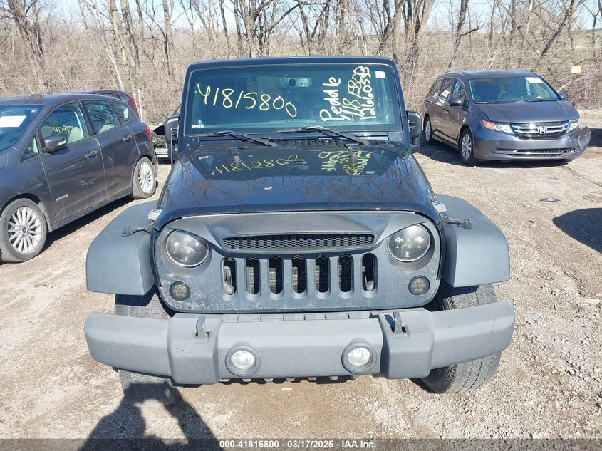 2013 JEEP WRANGLER / VIN: 1C4AJWAG6DL519607