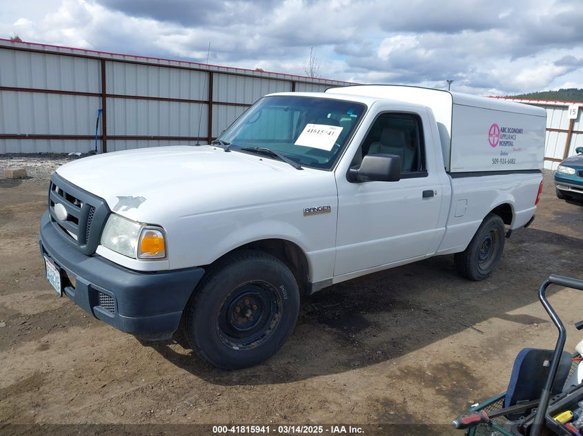 2006 FORD RANGER VIN: 1FTYR10D36PA89886
