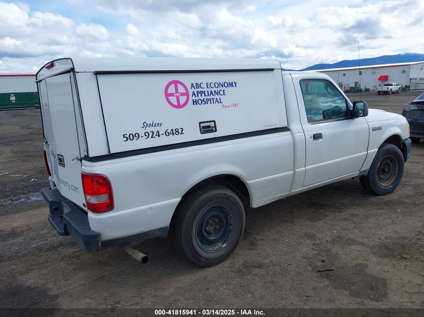 2006 FORD RANGER VIN: 1FTYR10D36PA89886