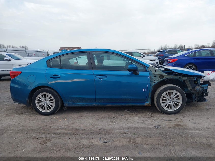 2018 SUBARU IMPREZA VIN: 4S3GKAB61J3600395