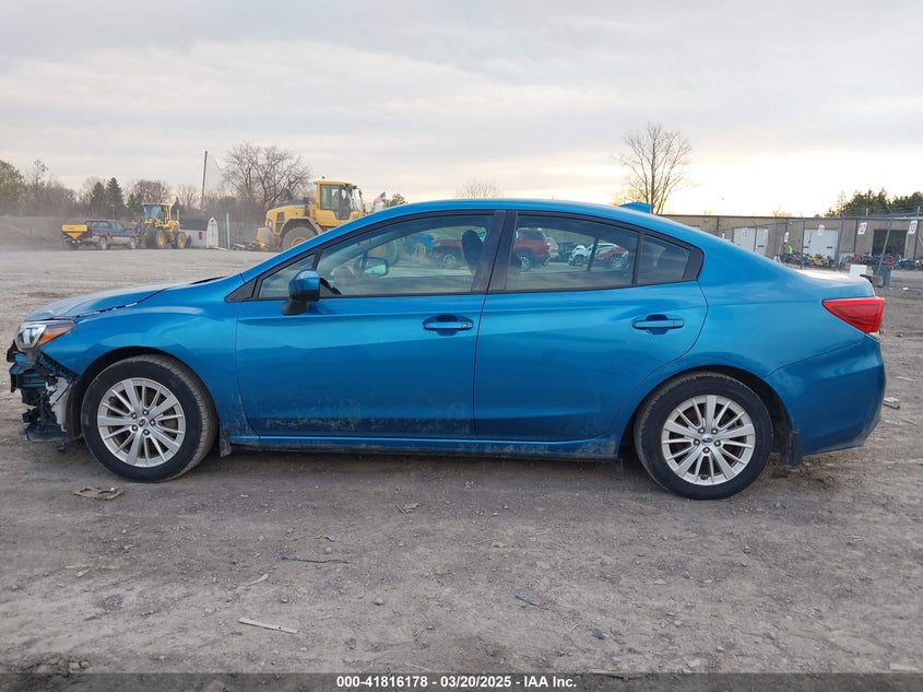 2018 SUBARU IMPREZA VIN: 4S3GKAB61J3600395