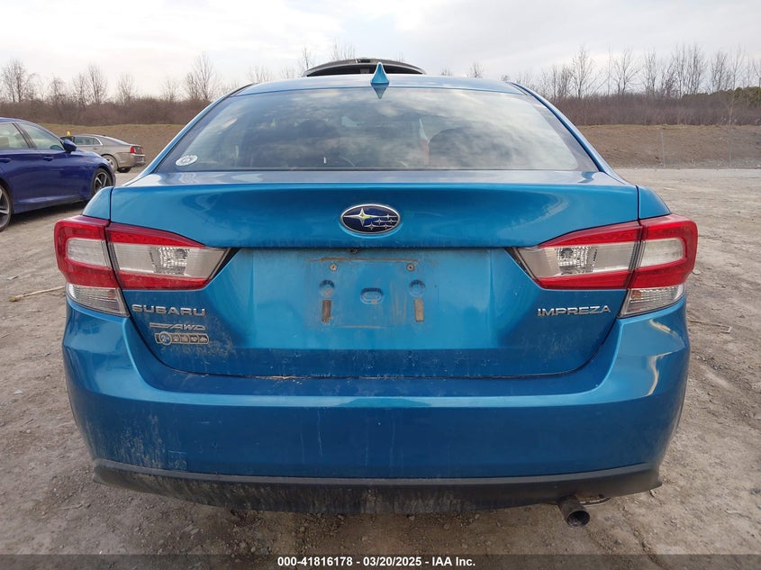 2018 SUBARU IMPREZA VIN: 4S3GKAB61J3600395