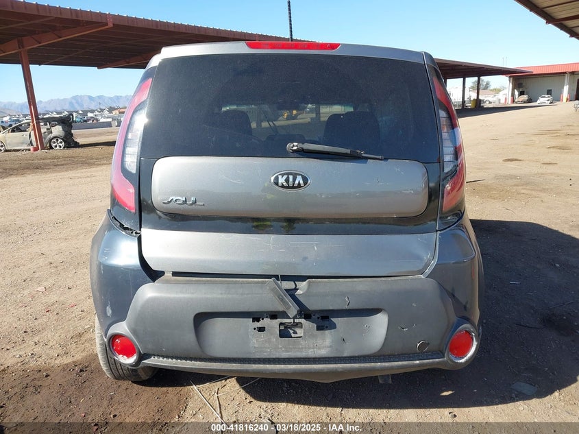 2017 KIA SOUL - KNDJN2A25H7466253