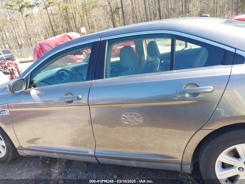 2011 FORD TAURUS VIN: 1FAHP2DW9BG187179