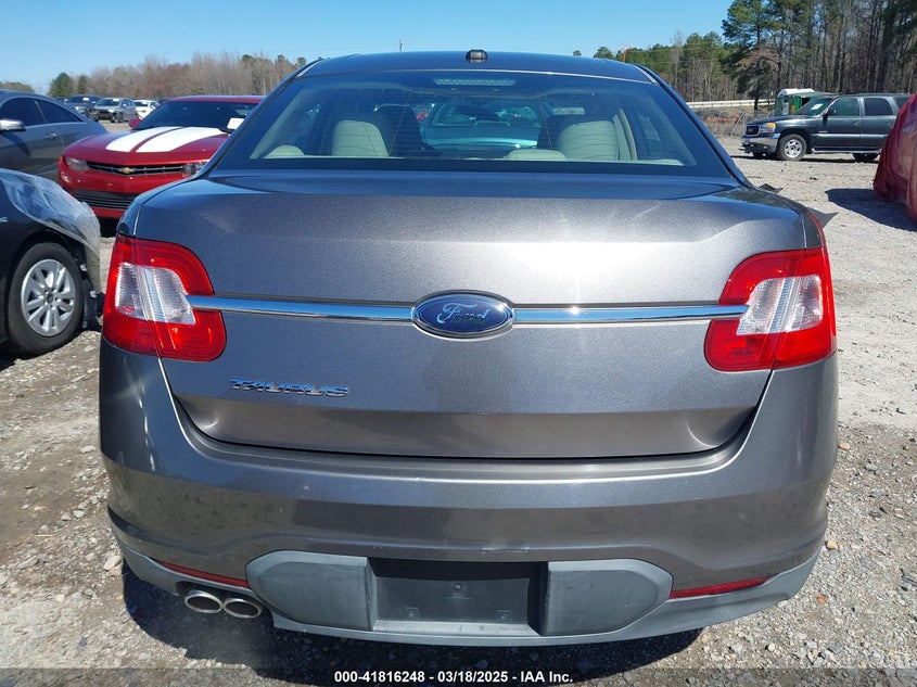 2011 FORD TAURUS VIN: 1FAHP2DW9BG187179