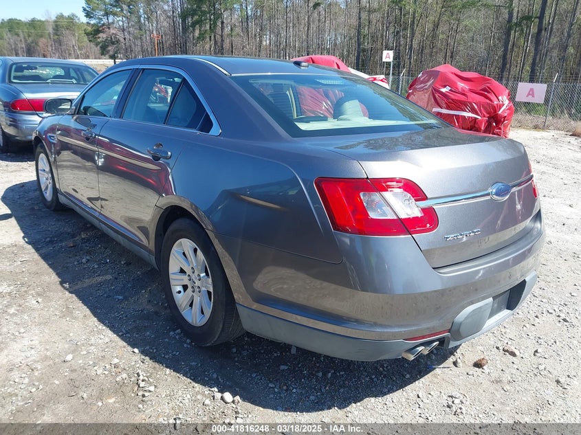 2011 FORD TAURUS VIN: 1FAHP2DW9BG187179