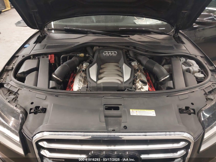 2012 AUDI A8 VIN: WAUAVAFD3CN009835