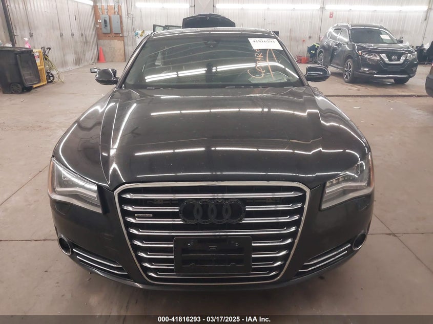2012 AUDI A8 VIN: WAUAVAFD3CN009835