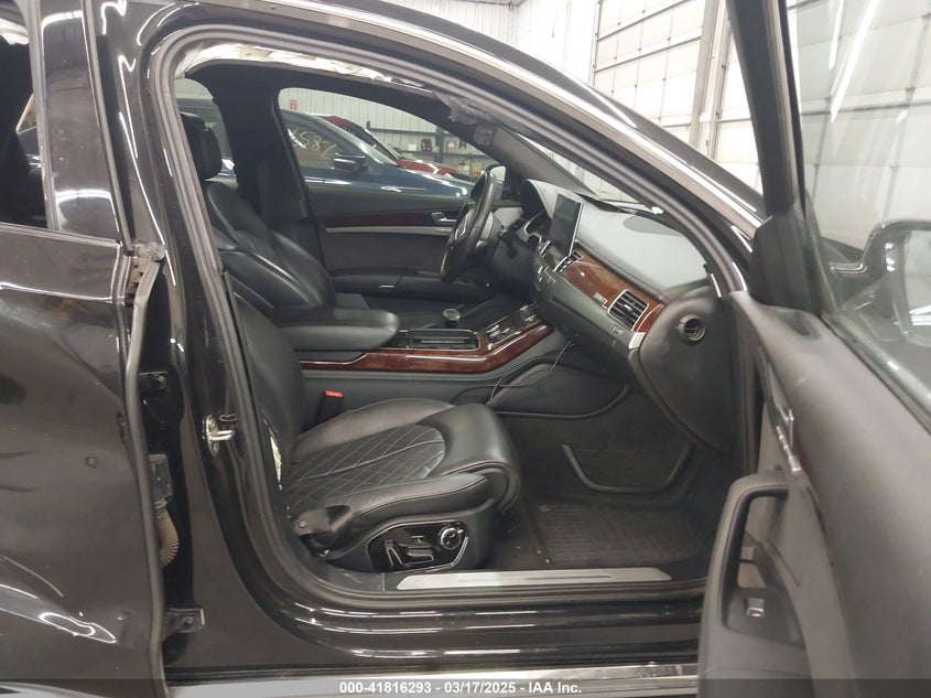 2012 AUDI A8 VIN: WAUAVAFD3CN009835