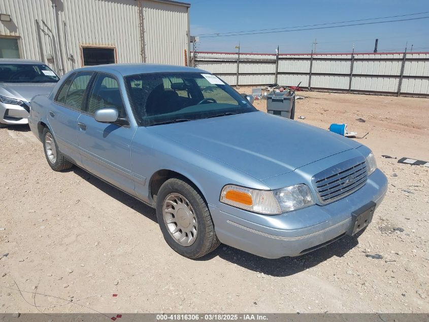 2001 Ford Crown Victoria Lx VIN: 2FAFP74W61X112307 Lot: 41816306