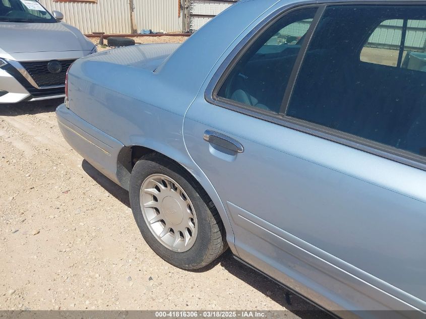 2001 Ford Crown Victoria Lx VIN: 2FAFP74W61X112307 Lot: 41816306