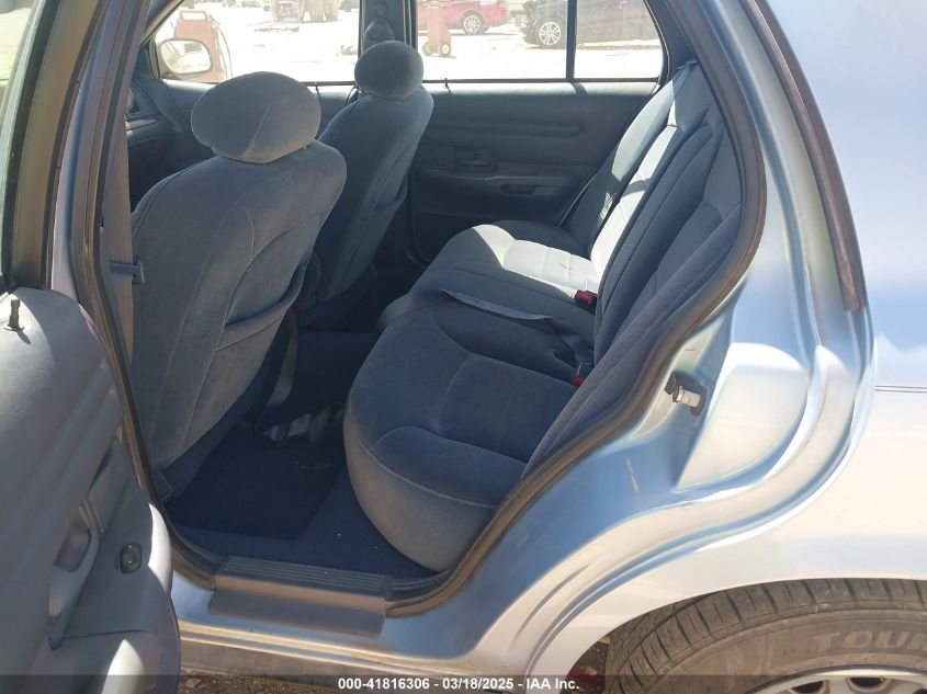 2001 Ford Crown Victoria Lx VIN: 2FAFP74W61X112307 Lot: 41816306