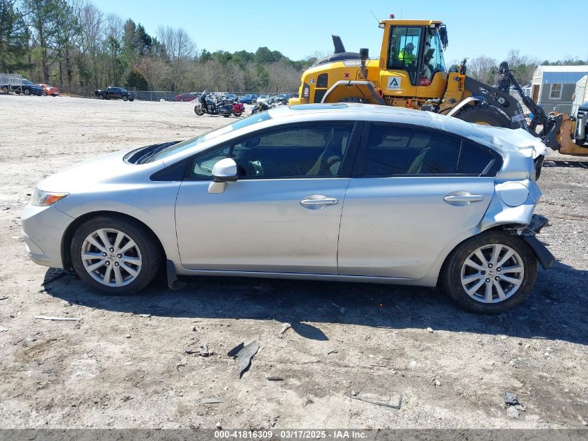 2012 Honda Civic Ex VIN: 19XFB2F88CE021929 Lot: 41816309