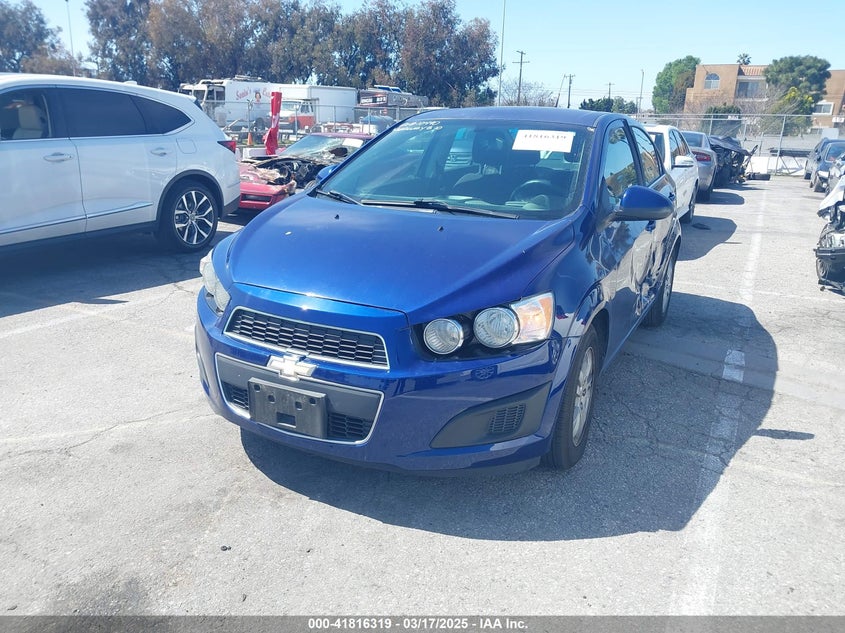 2014 CHEVROLET SONIC VIN: 1G1JC5SG8E4122441
