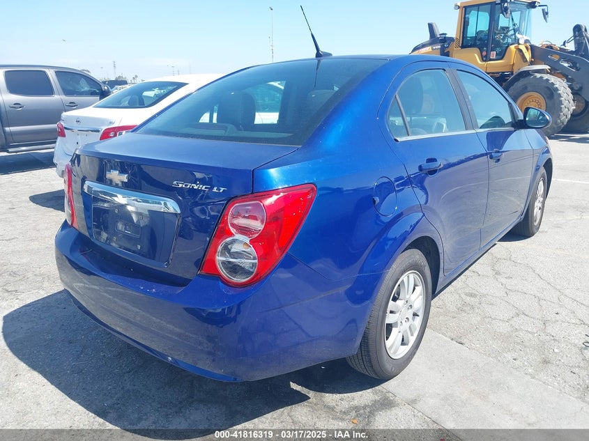 2014 CHEVROLET SONIC VIN: 1G1JC5SG8E4122441