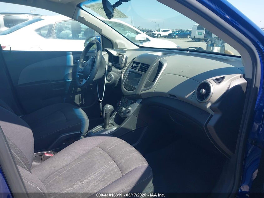2014 CHEVROLET SONIC VIN: 1G1JC5SG8E4122441