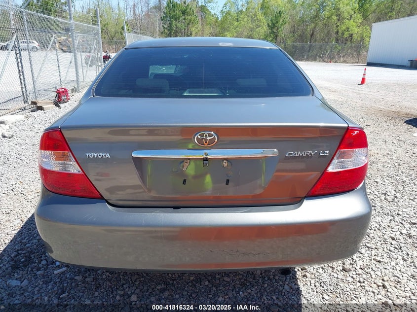 2004 Toyota Camry Le VIN: 4T1BE32K64U870310 Lot: 41816324