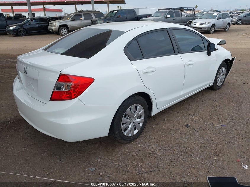 2012 HONDA CIVIC VIN: 19XFB2F56CE324830