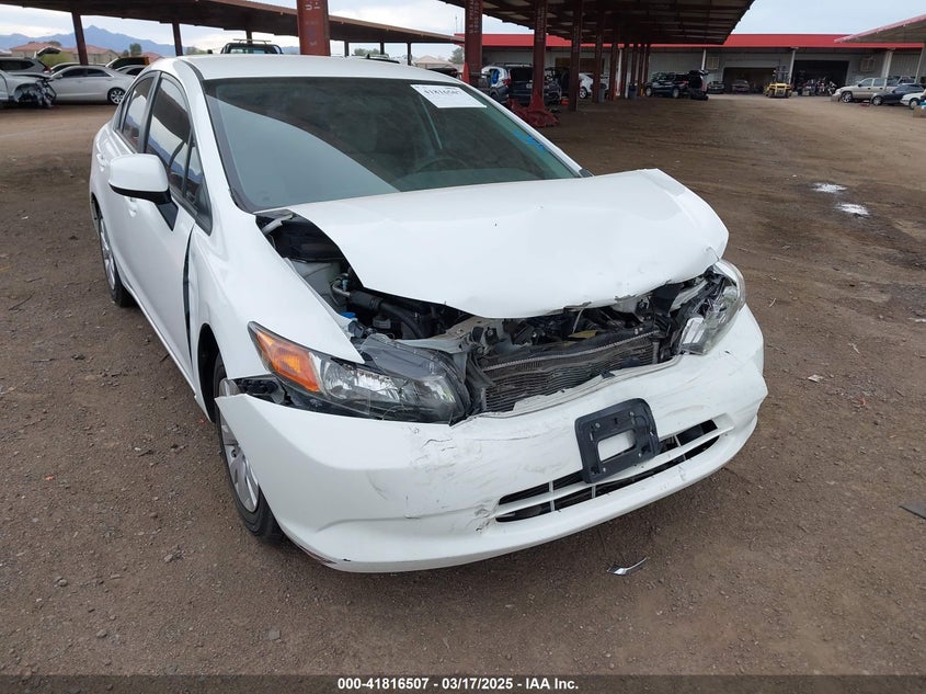 2012 HONDA CIVIC VIN: 19XFB2F56CE324830