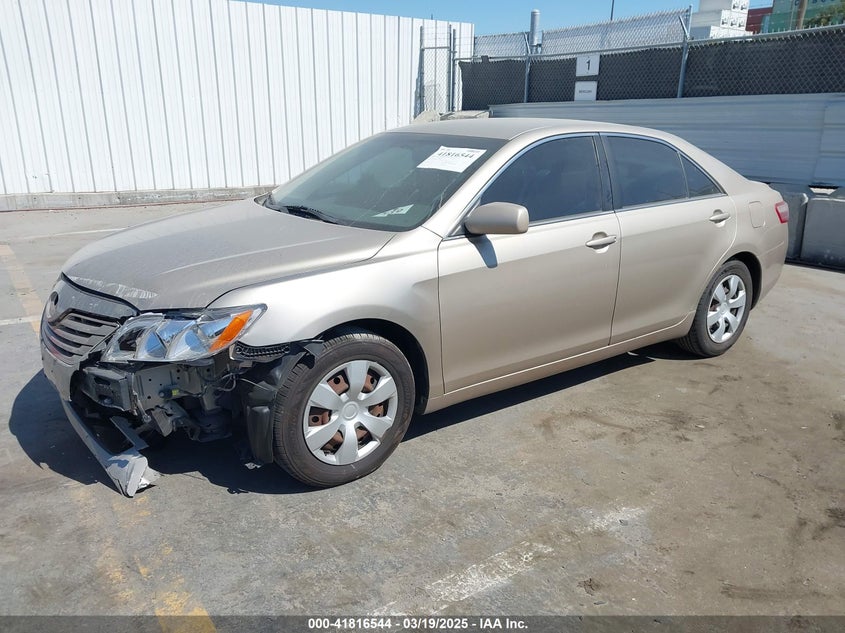 2007 TOYOTA CAMRY VIN: 4T1BK46K37U549807