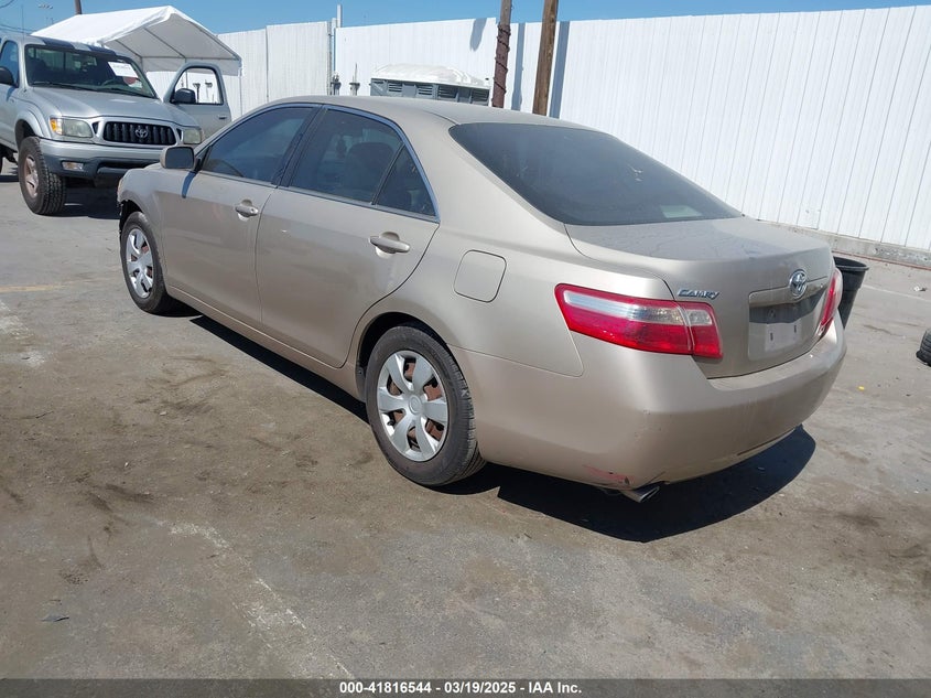 2007 TOYOTA CAMRY VIN: 4T1BK46K37U549807