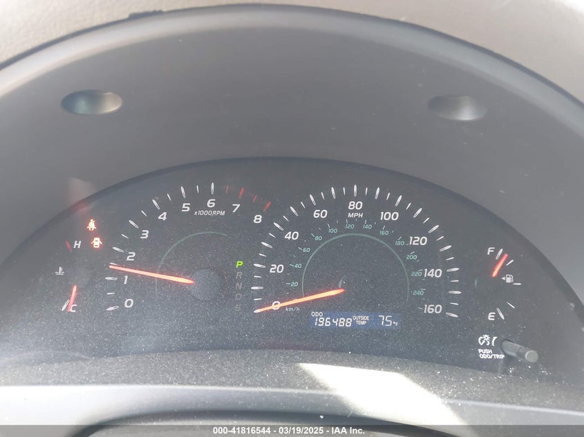 2007 TOYOTA CAMRY VIN: 4T1BK46K37U549807
