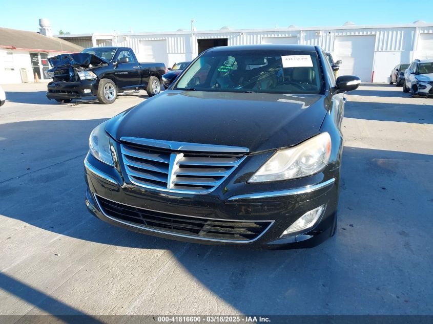2012 Hyundai Genesis 3.8 VIN: KMHGC4DD4CU198035 Lot: 41816600