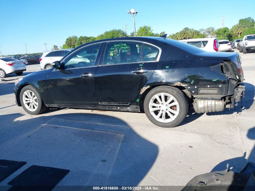 2012 Hyundai Genesis 3.8 VIN: KMHGC4DD4CU198035 Lot: 41816600