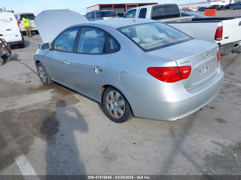 2007 HYUNDAI ELANTRA VIN: KMHDU46D77U208351