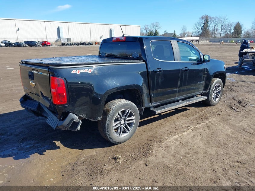 2019 CHEVROLET COLORADO VIN: 1GCGTCEN8K1206580