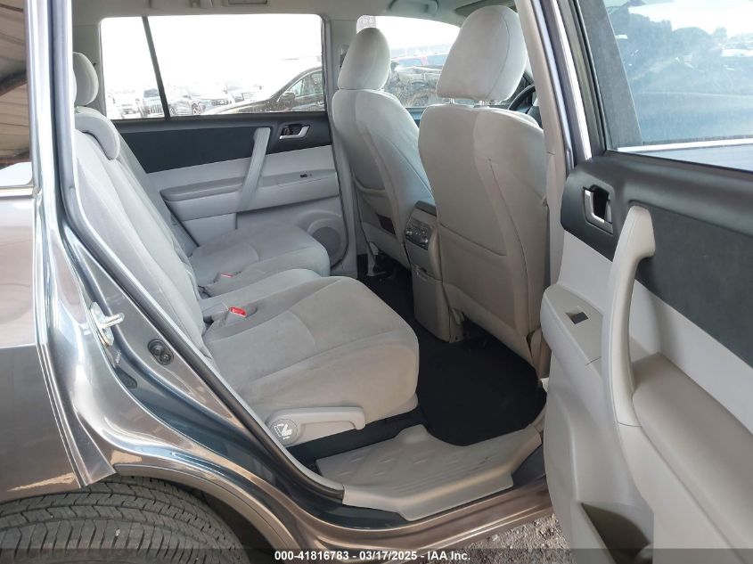 2013 Toyota Highlander Base Plus V6 VIN: 5TDZK3EH0DS134334 Lot: 41816783