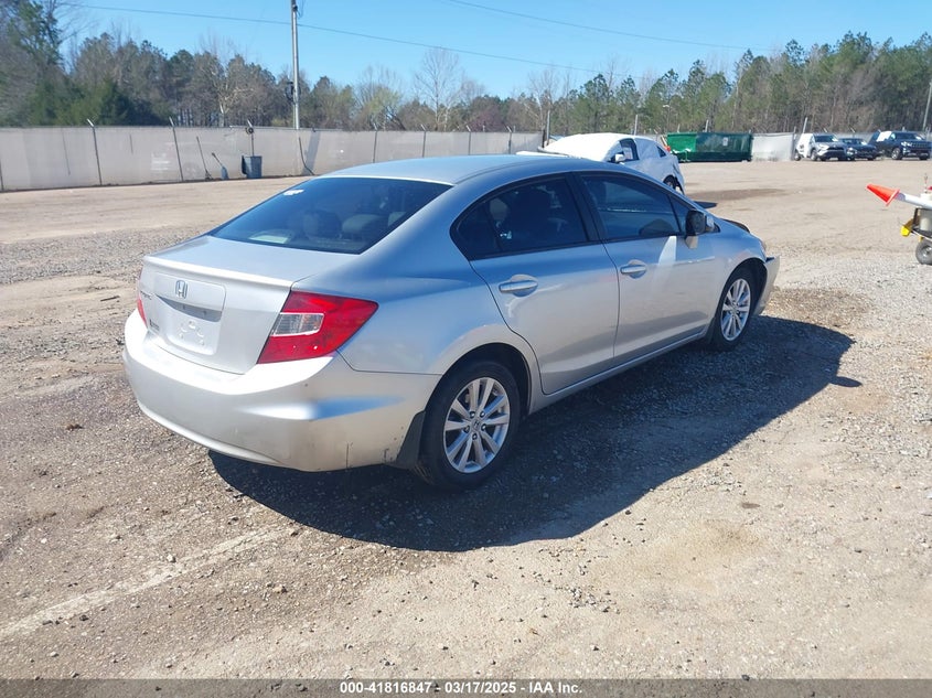 2012 HONDA CIVIC VIN: 19XFB2F8XCE100177