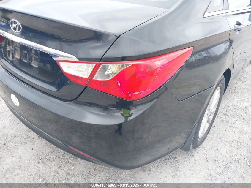 2012 Hyundai Sonata Gls VIN: 5NPEB4AC8CH498603 Lot: 41816869