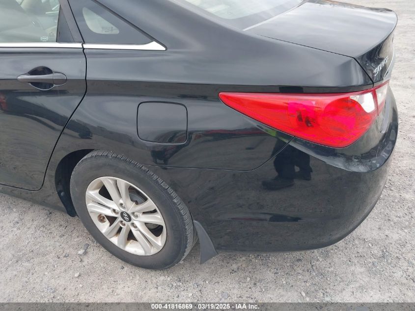 2012 Hyundai Sonata Gls VIN: 5NPEB4AC8CH498603 Lot: 41816869