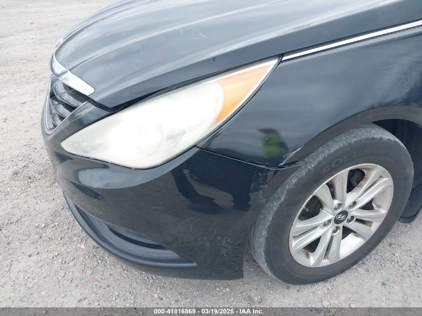 2012 Hyundai Sonata Gls VIN: 5NPEB4AC8CH498603 Lot: 41816869