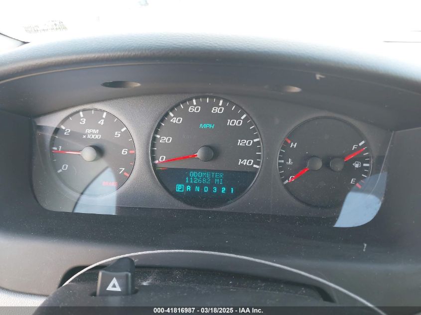 2007 Chevrolet Impala Ls VIN: 2G1WB58K679133457 Lot: 41816987