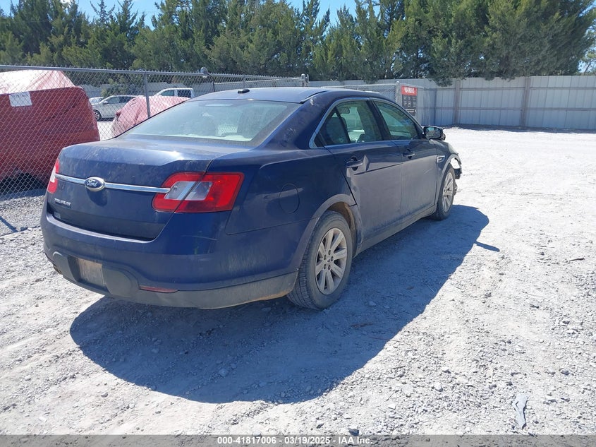 2012 FORD TAURUS VIN: 1FAHP2DW8CG115665