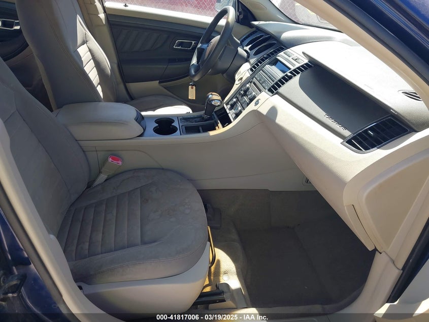 2012 FORD TAURUS VIN: 1FAHP2DW8CG115665
