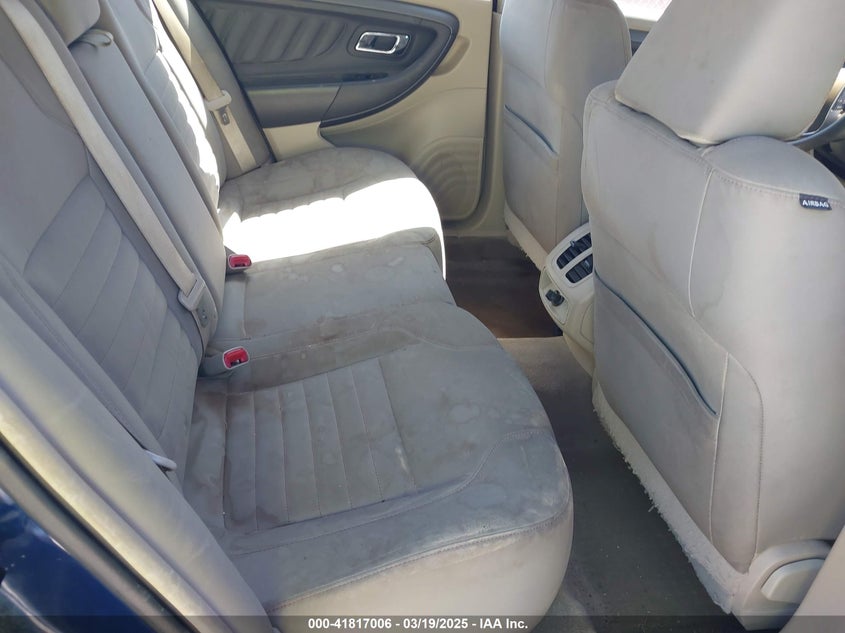2012 FORD TAURUS VIN: 1FAHP2DW8CG115665