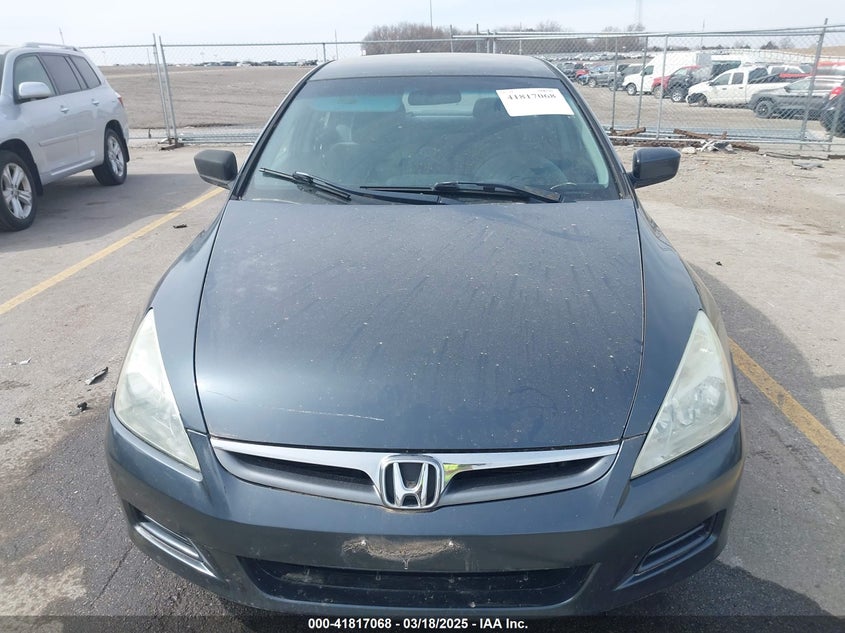 2006 HONDA ACCORD VIN: 1HGCM56376A104702
